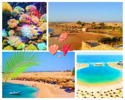 Plaża i rafa koralowa w Sharm El Naga – wycieczka z Hurghady
